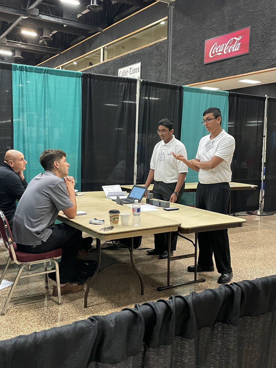 SkillsUSA_PISD's tweet photo. Both teams have completed all parts of the competition: Print testing, presentations, and Q&amp;A. Now we are off to explore Corpus Christi until the closing ceremony (and results) tonight! 
#PHSconnectandgrow #ProsperCTE4me @prosperCTE @ProsperHS https://t.co/l3tUIL5zeG