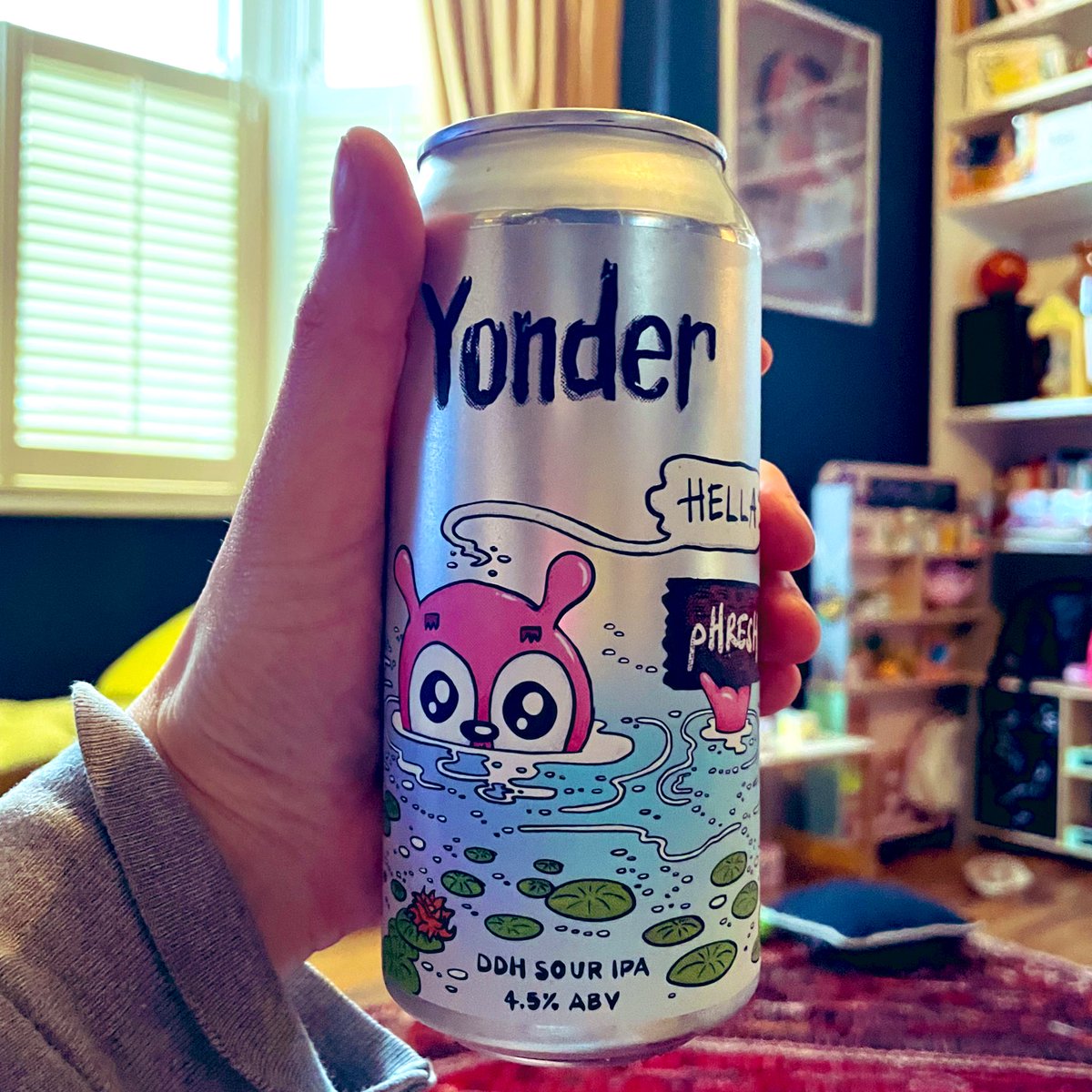 Beer people - I genuinely think this could be the best beer I’ve tasted this year @BrewYonder Hello Phresh, sour ddh ipa 🥰