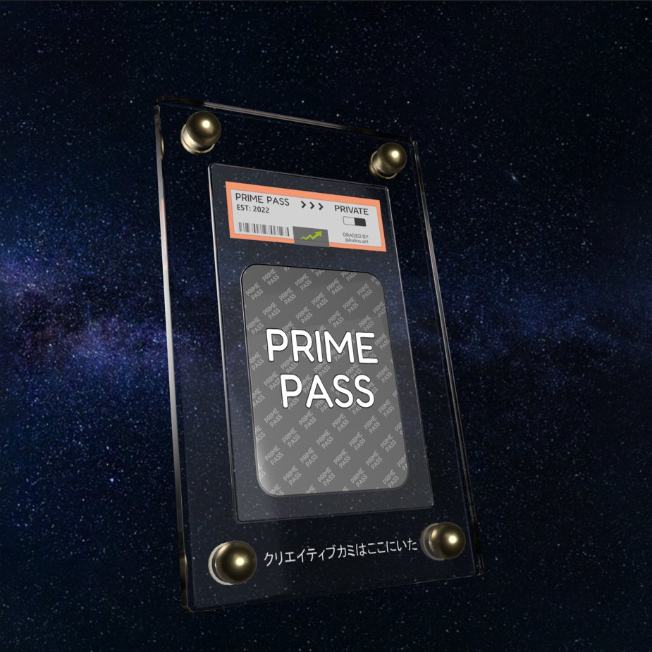 PrimePassNFT's tweet photo. Thank you all! We hit a milestone of 5k! And it won’t be are last, this is the start to a new generation! ❤️🚀 #nft #nfts #PrimePass https://t.co/PqMMTfonQf