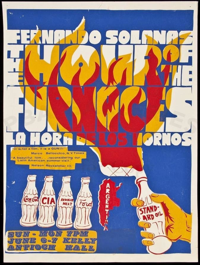 MarcoRavera1's tweet photo. "Il #cinema di denuncia in #Argentina tra gli anni 60 e i primi anni 70 a me piace molto. [...] Come il primo film di @fernandosolanas La hora de los hornos secondo me il suo capolavoro" [Marco Bechis]

➡️ https://t.co/4DsFR2pCF4

#marcobechis #movie #film #lasinistraquotidiana https://t.co/u5baLQmEdD