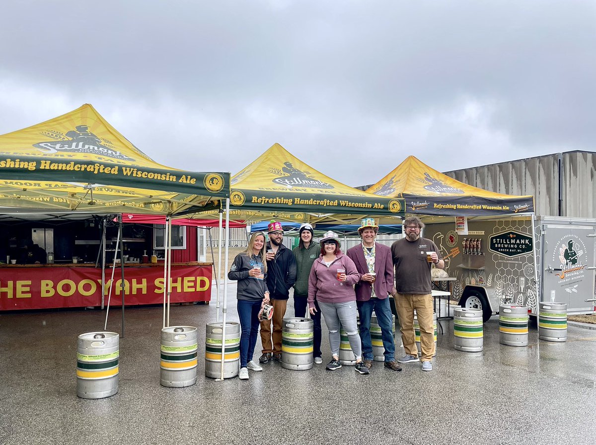 Mother Nature may not be in the mood to party, but we sure are!! Come celebrate 8 years of beer with us today! The Booyah Shed will be serving food all day and live music starts around 4:30. We look forward to sharing a pint with you, rain or shine…or snow. 😉🍻