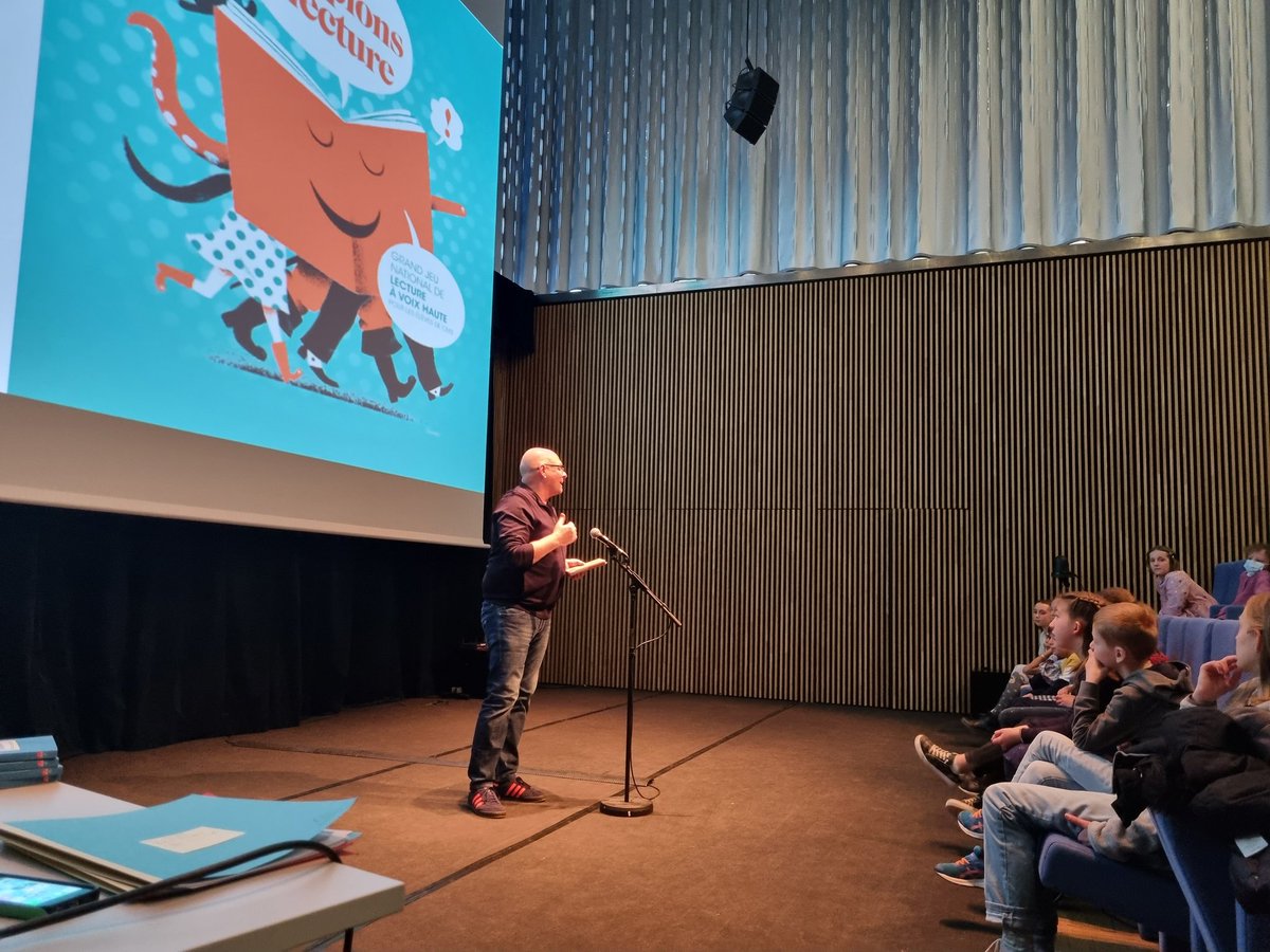 Dsden14's tweet photo. #LectureCauseNationale
📢 Finale départementale des Petits Champions de la lecture à la BAT @Caenlamer: félicitations 👍  à Inès 🥇et Malo🥇 sélectionnés pour la finale régionale! 👏👏 aux 58 candidats , 🙏 à nos partenaires  et aux enseignants @ac_normandie @daac_normandie https://t.co/i6cE1FKtPI