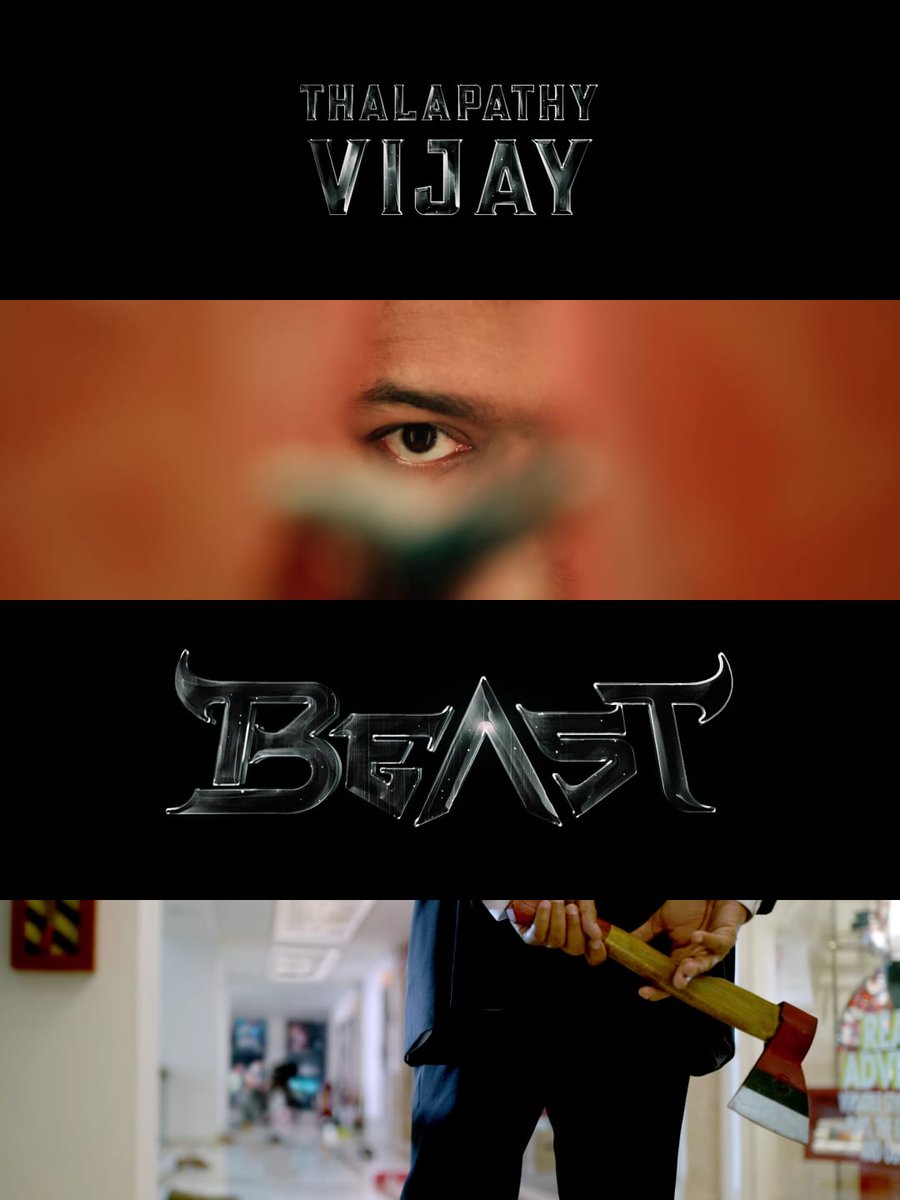 Abinayaabi1231's tweet photo. ஏலேய் மக்கா
   நாளைக்கு பாக்கலாம்லே
Ithu #Beastnight
 🔥🔥⭐🌟
#BeastTrailerDay https://t.co/MDKxttDjN4
