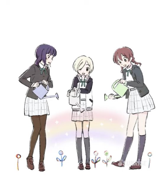 「multiple girls watering can」 illustration images(Latest)