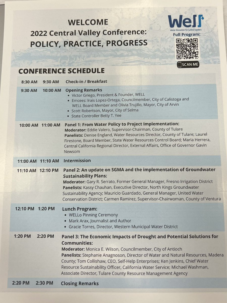 IEWorks1's tweet photo. We are here at @LatinosforWater Annual Conference, excited for the great program and to see our California State Controller @BettyYeeforCA.

Looking forward to share our progress later with the attendees! #IEWorks https://t.co/kA9nZi7l12