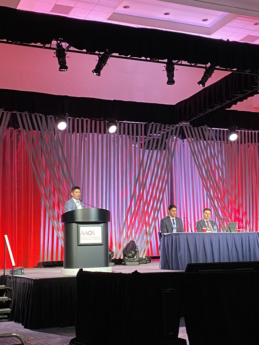 Thank you <a href="/AAOS1/">AAOS</a> and <a href="/AANAORG/">AANA</a> / <a href="/RJOSociety/">Ruth Jackson Orthopaedic Society</a> for the opportunity to talk about our latest techniques and research. Nice to be back at in-person meetings talking about research and future collaboration <a href="/ArthroscopyCA/">AAC</a> <a href="/DALsurgresearch/">DAL Surgery Research</a> <a href="/NSHealthHub/">Nova Scotia Health Innovation Hub</a>