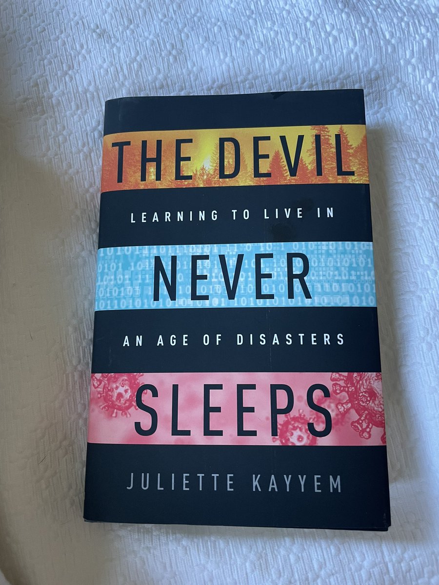 TyrrellTaraK's tweet photo. Congrats to @juliettekayyem on the coolest book name and cover I've ever seen (and also the book)! Resiliency is going to define our future, and nobody knows it like Juliette. Honored to always be a member of Team Kayyem! #devilneversleeps https://t.co/T5ghCS0Mkp