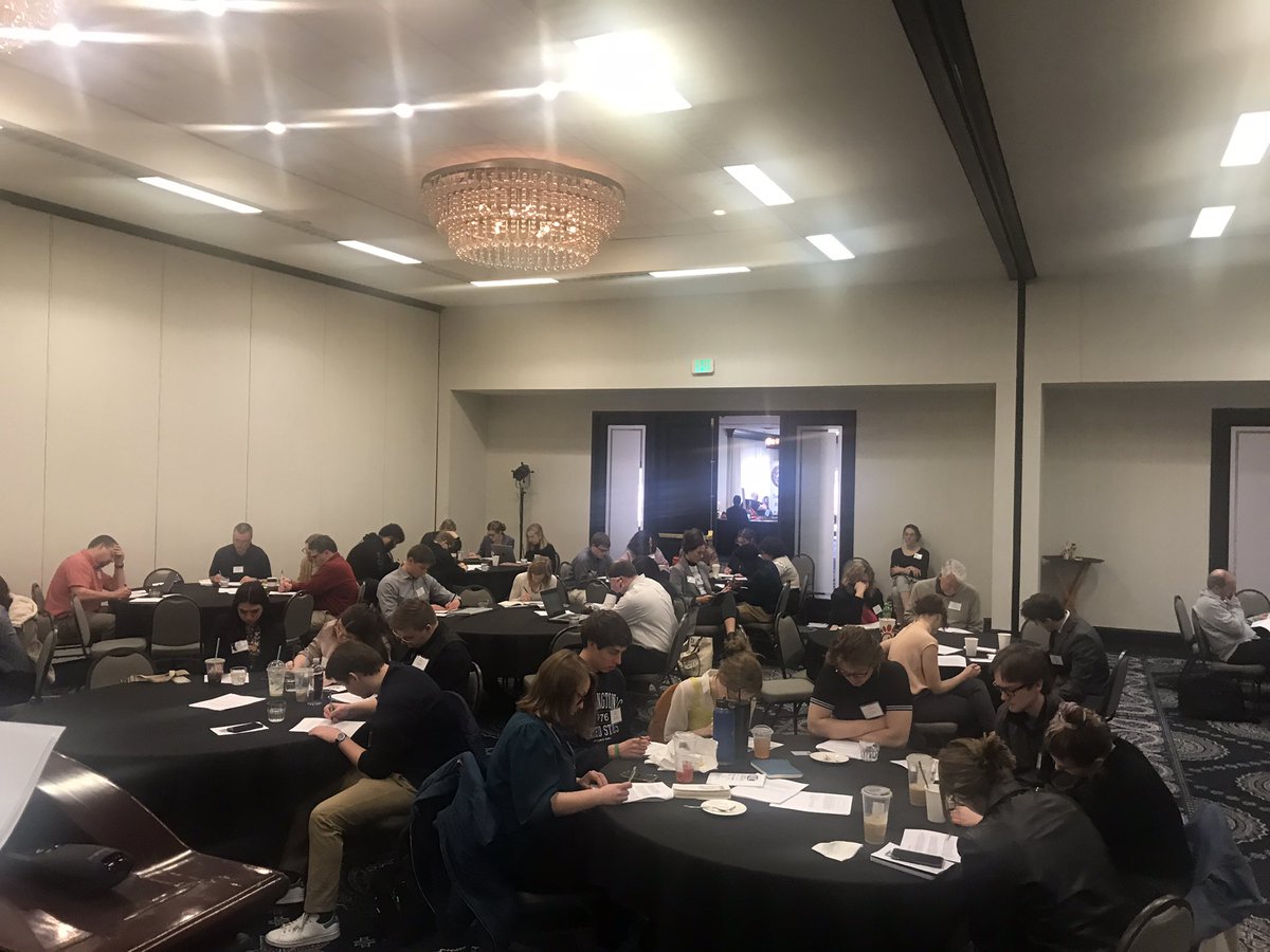 georgebodarky's tweet photo. View from the stage! So much fun being the main session at the Midwest Journalism Conference in Minnesota. #mjc22 #journalism https://t.co/Z7xL9nVseI