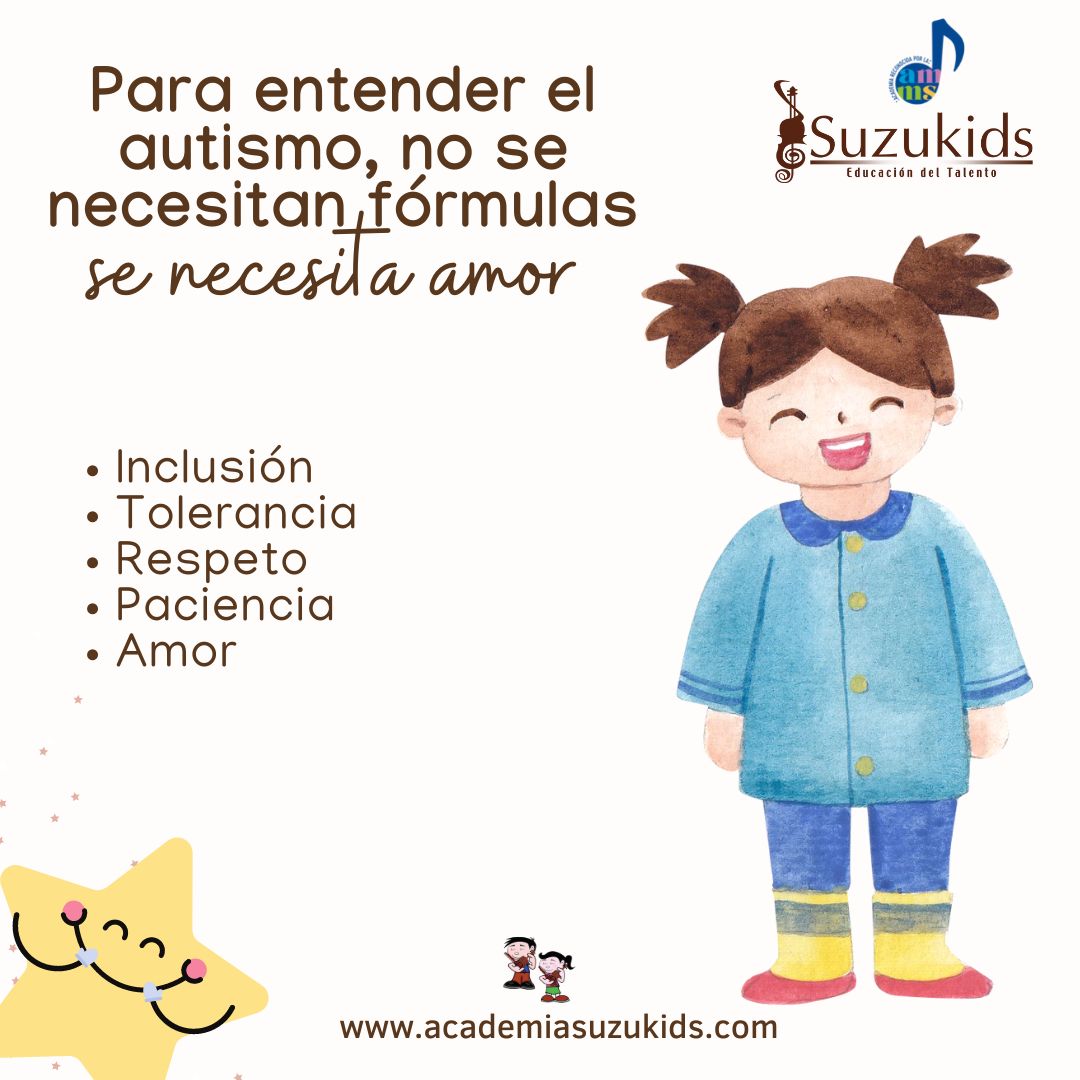 Suzukids_'s tweet photo. 2 de abril: Día Mundial de Concienciación sobre el Autismo 

🔔”Todos los niños pueden”. S. Suzuki 

✨Los niños autistas muestran a veces habilidades especiales, como por ejemplo, una memoria excepcional para los detalles y las trivialidades.

#DiaMundialAutismo https://t.co/58fP1NC8fO