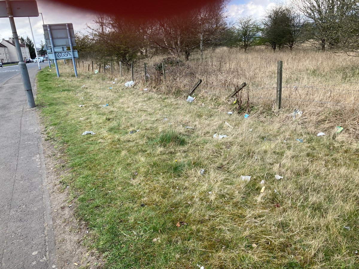 FalkirkFilthy's tweet image. More @HelixFalkirk @falkirkcouncil litter on the main thoroughfare from Falkirk.  Absolute disgrace - please fix.