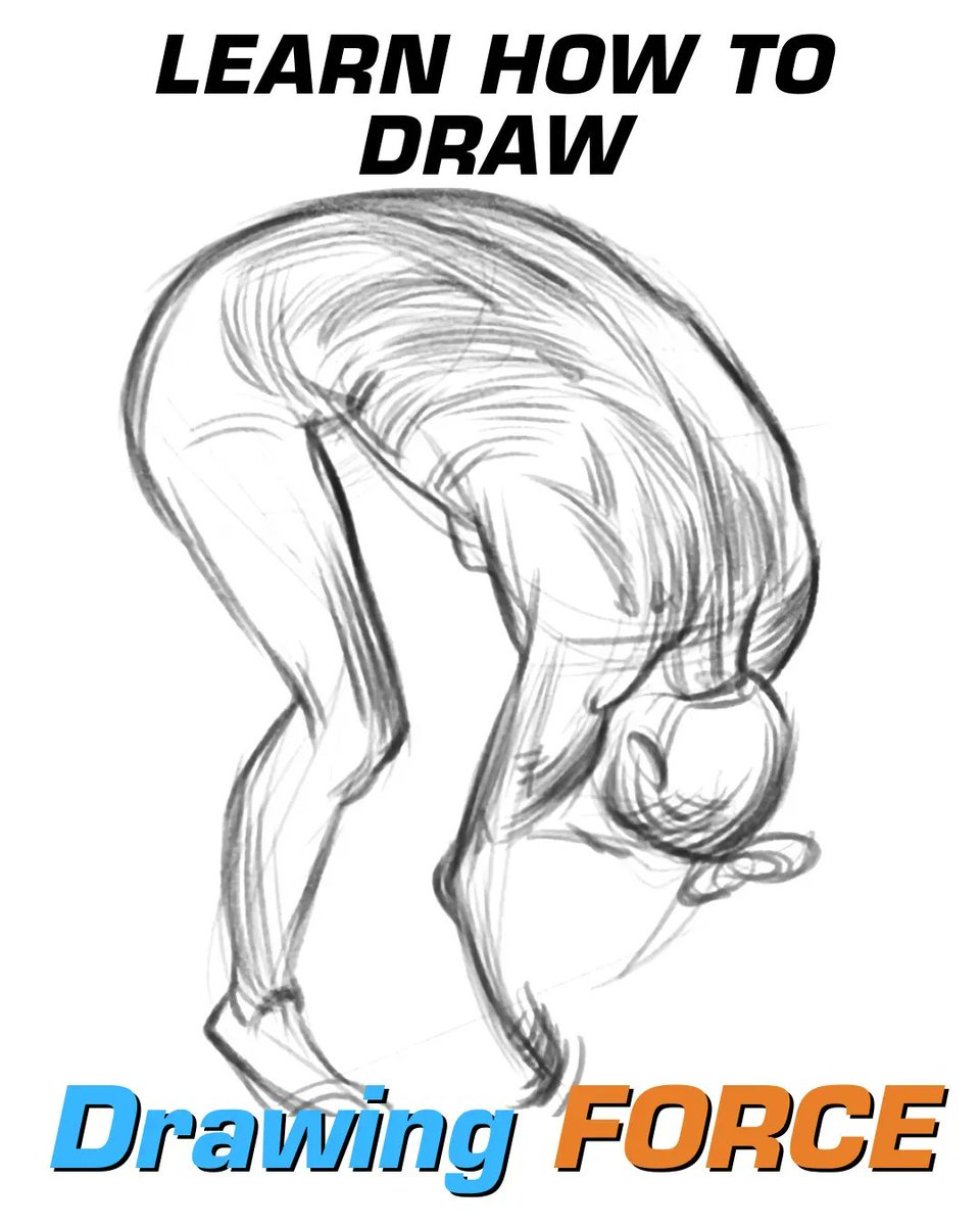 michaelmattesi's tweet photo. Try to feel the bend in the model's back as she falls towards her head, spilling onto the ground!

#drawingFORCE #illustrators #Sketching https://t.co/BnXZTyQgik