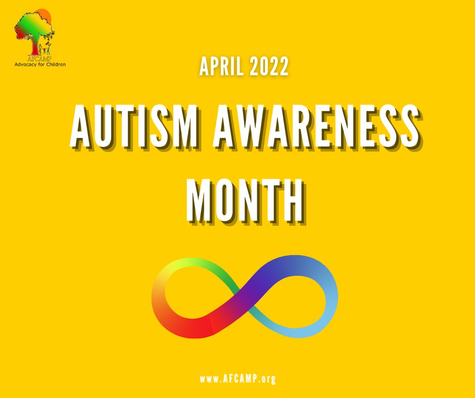 April is Autism Awareness Month. This is a time to spread awareness and advocate about their continuous fight for acceptance and inclusion. Help by sharing resources to help better understand Autism and those with it. Visit AFCAMP.org/disability.