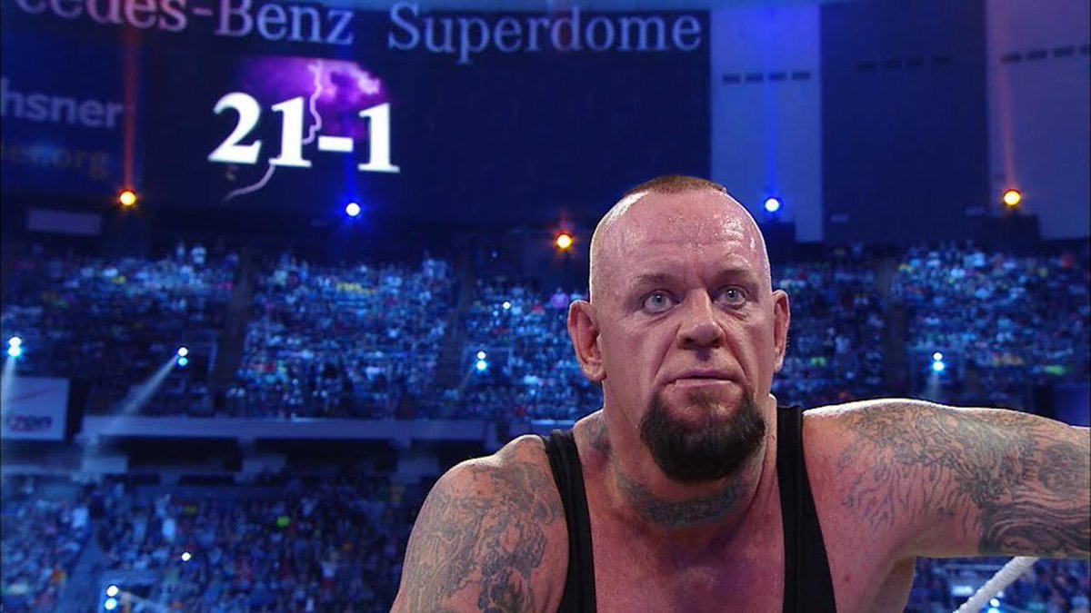 Did you know: At WrestleMania XXX, the world looked on in shock as The Undertaker failed to solve a pretty simple math question.

#4FastFacts #WWE #WrestleMania #WrestleManiaXXX