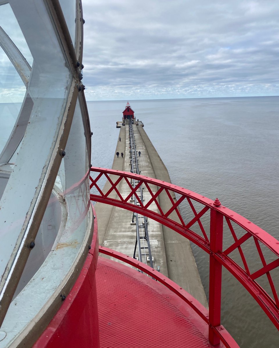 We are so lucky to have such a beautiful lighthouse in Grand Haven. It is such a beacon in our town by land and water. We are starting a series on the Lighthouse, and the conservancy that maintains it. Stay tuned!