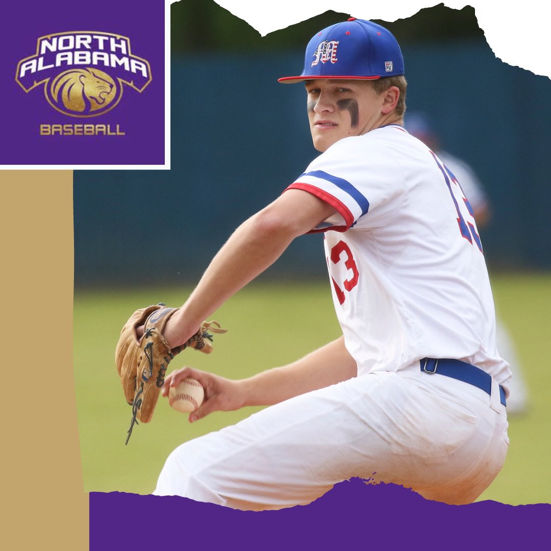 bowerman_joshua's tweet photo. All glory to God!! I’m blessed to say that I have decided to further my academic and athletic career at the University of North Alabama! I would like to that my family, coaches, and friends for all they have done to help me get here. @UNABaseball @MHBS_Baseball https://t.co/WlwRlZic2D