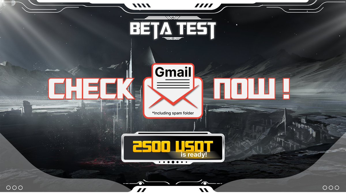MMICG1's tweet photo. ⚠️ CHECK EMAIL BEFORE OTHER PLAYERS GO FAR BEYOND! 👀
So, check your email now (including spam box) or you are getting left behind! @uranusx_rbw
Top 1️⃣:  1000 USDT
Top 2️⃣:  $500 USDT
Top 3️⃣:  $300 USDT
https://t.co/J3sWgiRFSv
#RoboWorld #UranusX #ROBO #URA https://t.co/V9Wj7tjscS https://t.co/c7llEglRNz