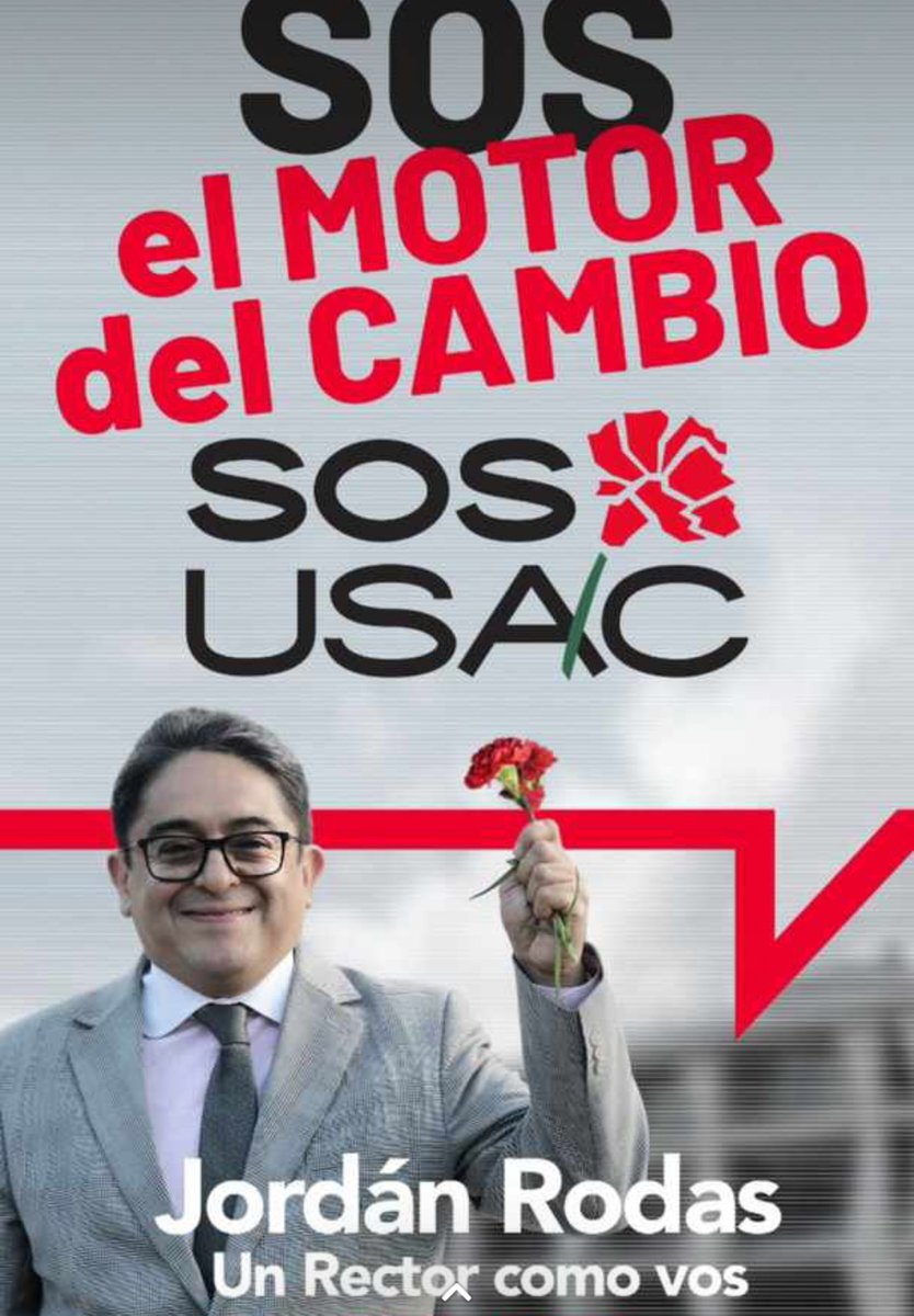 marielp82893334's tweet photo. #sosusac #JordanRodasRectorUSAC @JordanRodas https://t.co/aKzL5iQYix