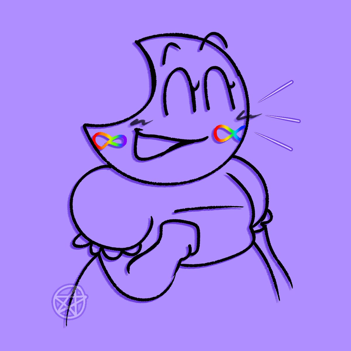 AAFdoodles's tweet photo. We’re celebrating a l0tta thingz three in a r0w, happy autism awareness day ! -🌀 || #AndysAppleFarmoc https://t.co/MnvclW6FTp