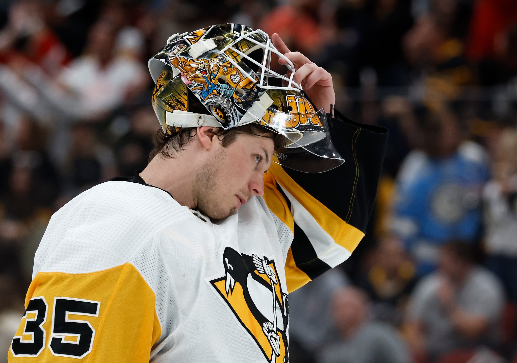 Pittsburgh Penguins on X: Okay, we love Tristan Jarry's #NHLAllStar helmet  ⭐️  / X