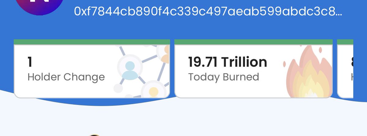 NFTCRYPTOGOD's tweet photo. @EnterNFT BURNED 19T $NFTART TOKEN IN 24 HOURS

#EnterArt #EnterShillGang #EnterArmy #EnterNFT #BSC #BSCGem #BNBChain #BNB  #Binance  #Crypto #BUSD  #NFTs #NFTGiveaway #NFTGiveaways #EnterAudio #Metaverse #altcoins      #Cryptocurrency #NFTCollection #Airdrop #ETH #BTC #100xGems https://t.co/fxcRrHPlu3