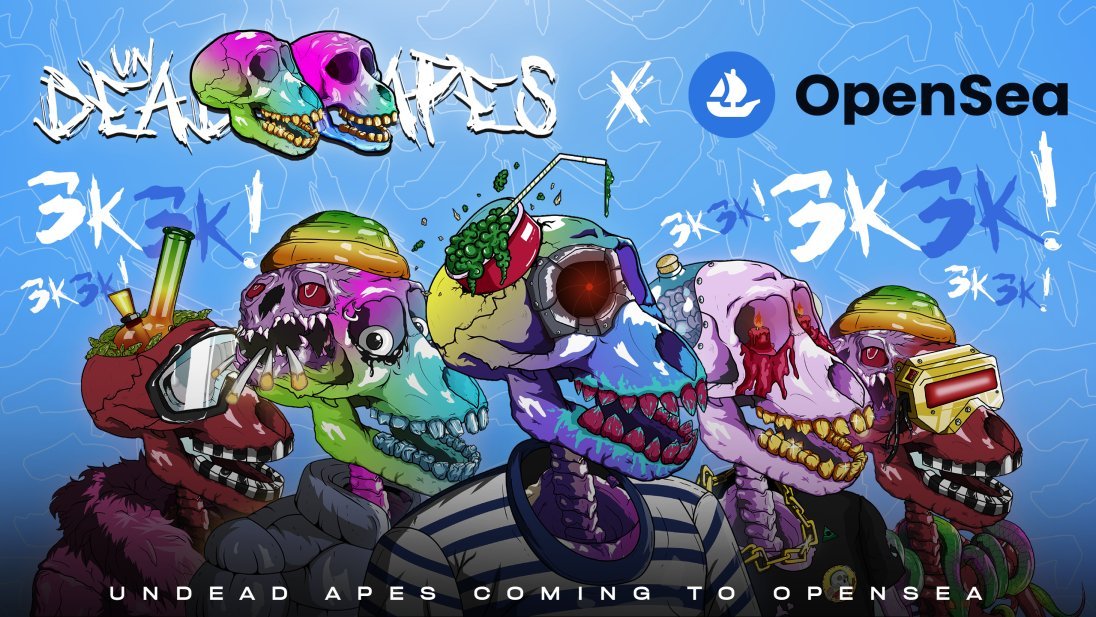 SolVyper's tweet photo. @JonesClanCrypto @UndeadApesDAO @opensea Love the art, stayed for the community 🔥🐵
#3k3k for life 💎💎💎 https://t.co/ISzDOigEXE