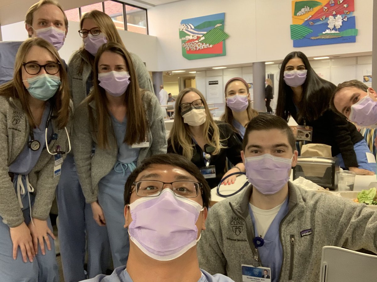 Alessandra Tomasi (@aletomasimd) on Twitter photo Saturday brunch! Featuring MICU, CCU, Chest, GI, and Heme #MedTwitter
<a href="/MayoMN_IMRES/">Mayo Clinic Internal Medicine Residency Rochester</a> <a href="/SavannahLiddel1/">Savannah Liddell M.D.</a> <a href="/SammyPistiolis/">Sammy Pistiolis</a> <a href="/TFredrickMD/">Tommy Fredrick, MD</a> @LeahSoderberg <a href="/Mamdahl/">Matt Amdahl, MD, PhD</a> Saturday brunch! Featuring MICU, CCU, Chest, GI, and Heme #MedTwitter
<a href="/MayoMN_IMRES/">Mayo Clinic Internal Medicine Residency Rochester</a> <a href="/SavannahLiddel1/">Savannah Liddell M.D.</a> <a href="/SammyPistiolis/">Sammy Pistiolis</a> <a href="/TFredrickMD/">Tommy Fredrick, MD</a> @LeahSoderberg <a href="/Mamdahl/">Matt Amdahl, MD, PhD</a>