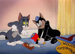 Fcsnva's tweet photo. #SaturdayMorningCartoons today: Butch comes between #TomandJerry; a knockoff T & J have their own violent fun; it's a female Tarzan, and she's blonde; what every '90s teen wanted: to go inside a video game. #TrapHappy #HermanandKatnip #JanaoftheJungle #CaptainNTheGameMaster https://t.co/WIQzn0SzuB