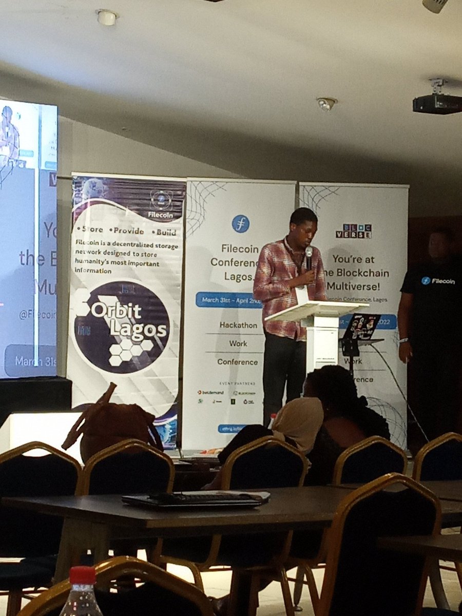 0xTopichido's tweet photo. My Team DOTWOG participated in the Hackathon at Filecoin Conference Lagos @codeeagl3 @dnnacheta @Tobiloba_IT @Wuraliciouswura @Giftea (Teammates). @Filecoin @EthereumNigeria @IPFS #HackWithFilecoin #BuildwithFilecoin #Filecoin https://t.co/mIXPkxyEcN