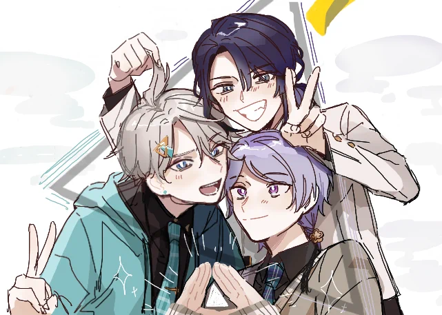 進ㄌ朋友ㄉ二周年繪茶!!✌
#VΔLZ二周年 
#長尾百景 #上弦画 #描いた晴 