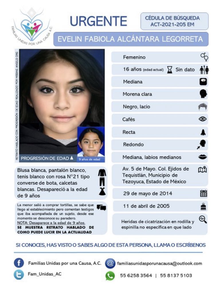 ¡NOS SUMAMOS! Y ¡SÚMATE! TU TAMBIÉN. #TodosUnidos con 
tu colaboración podemos localizar a EVELIN FABIOLA ALCÁNTARA LEGORRETA. #AyudanosAAyudar   #CDMX 

<a href="/En_LasAguilas/">EnLasAguilas CDMX</a> <a href="/AdrianRubalcava/">Adrián Rubalcava</a> ✅! <a href="/En_laDelValle/">En la Del Valle</a> <a href="/LOMMX/">Eugenia Callejas</a> <a href="/ObsSegCiudadana/">Observatorio de Seguridad Ciudadana</a> <a href="/testigocreacion/">Alex Curiel 🌳🐾😷 🌬 💙 🙏 🇲🇽</a> <a href="/UnidosApoyo/">VecinosUnidosSanMateoApoyo</a> <a href="/nellyroon/">Nelly Roon 🏳️‍🌈</a> <a href="/eflotes/">E. F.</a>
