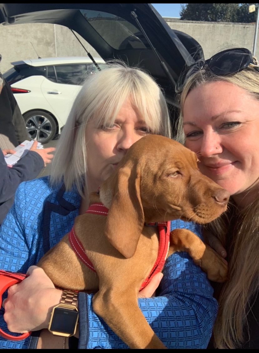 DoranTimson's tweet photo. The sun was shining in Broxburn today, plenty leaflets delivered and lots of chats with old friends, new friends and family. I had Alfie helping me too..❤️ https://t.co/MDRgo3L4so