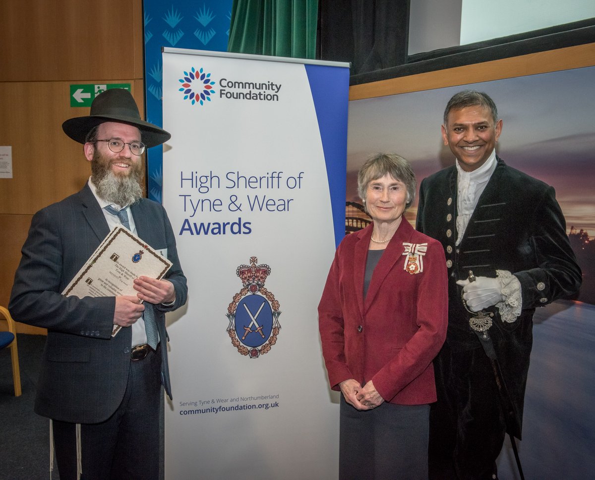 The TOP AWARD of £3000 at the T&W High Sheriff Fund Award Ceremony went to Neetzotz @gateshead. They offer tutoring, mentoring, psychotherapy, training and social and recreational opportunities. Runners up each getting £2000 were 2214 (Usworth) Squadron and Northern Roots.