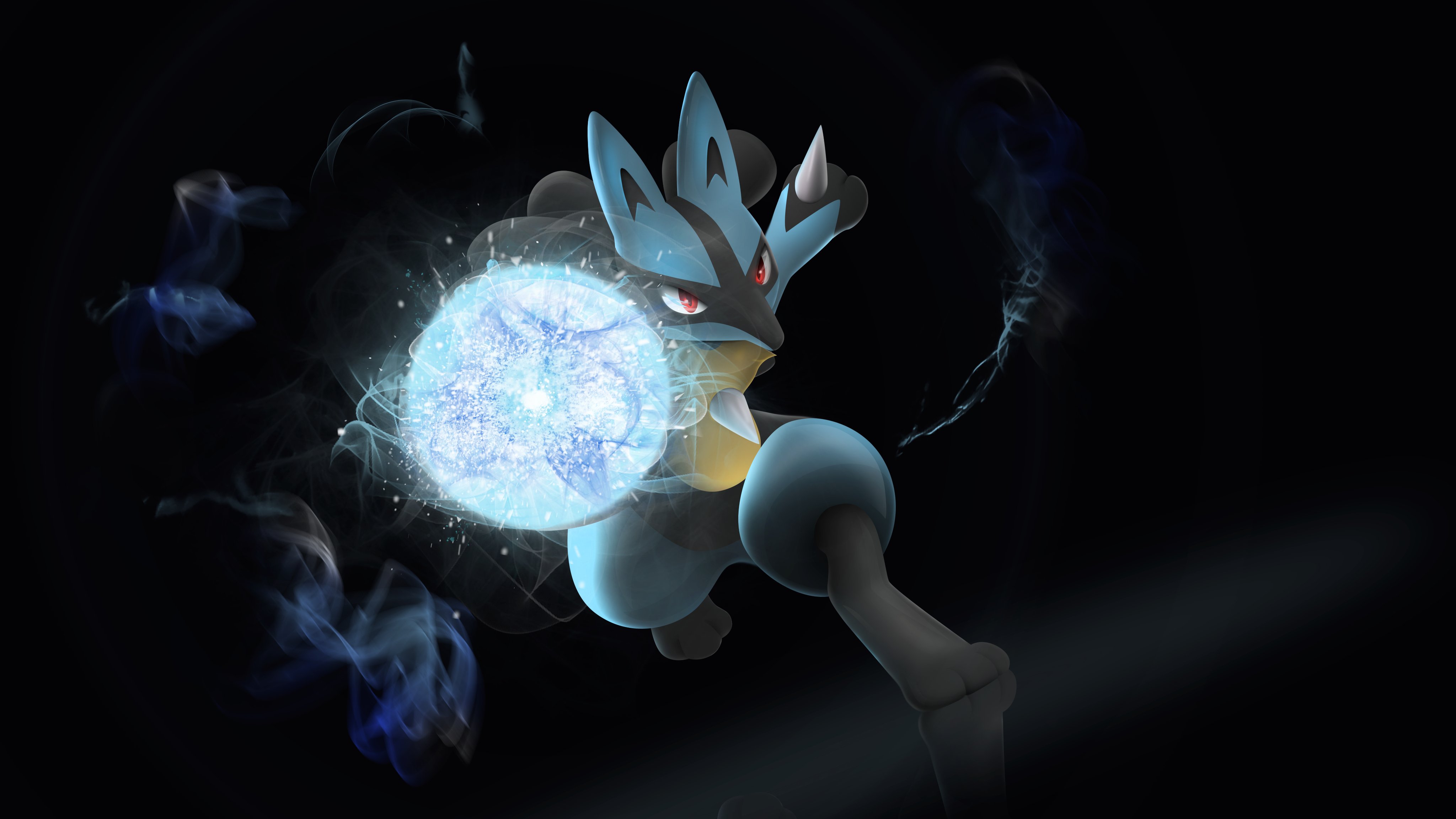 Bak on X: RT @All0412: Pokémon Mobile Wallpaper: Lucario #Shiny #Sinnoh  #Fanart  / X