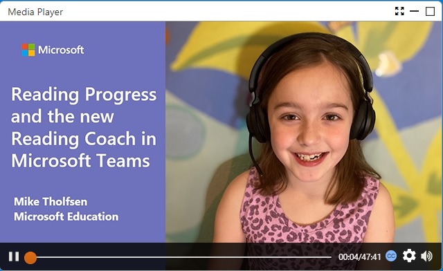 mtholfsen's tweet photo. Reading Progress &amp; Reading Coach in #MicrosoftTeams – free tools that improve fluency.  If you missed my webinar last week, register at the link and you'll get a mail sent with a link to the video recording 📽️

Link 👉 https://t.co/V4OLjEYN0l

#edtech #MIEExpert #dyslexia #edchat https://t.co/tJr0fUJGCT