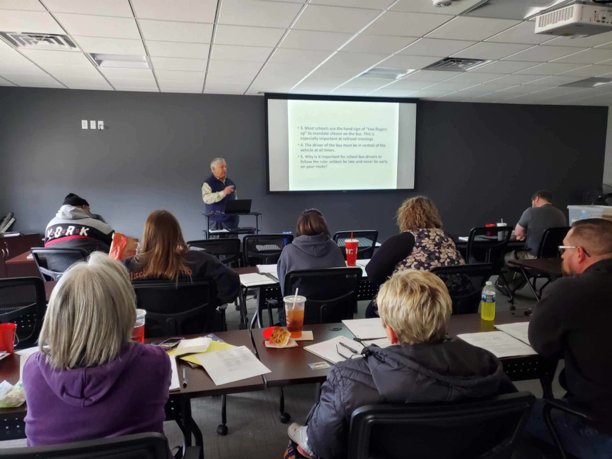 ROE21_FJMW's tweet image. An Initial Bus Driver Training is happening today at our ROE #21 training center. 
#roe21
 #busdrivertraining