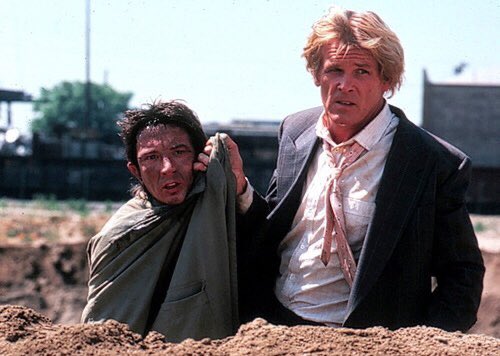 VaderJaws's tweet photo. @bales1181 @krazykeithrules @midgetmoxie @JanuaryMovie @filmizon @ithrah69 With #HonorableMentions to #ParentHood and #BackToTheFuture2, our shout today is also for #ThreeFugitives!! 😊 https://t.co/nBwtK0ceTP