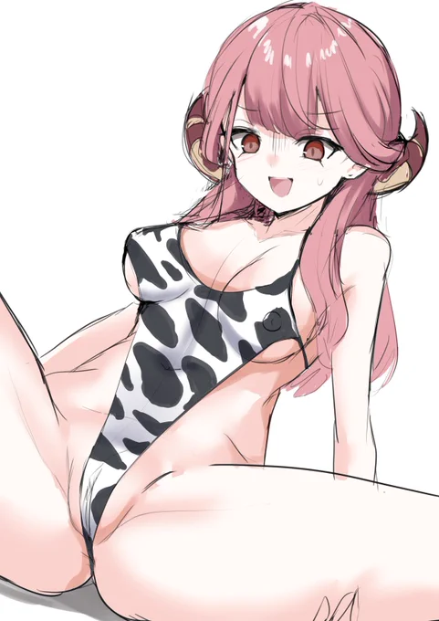 牛柄水着アル 
