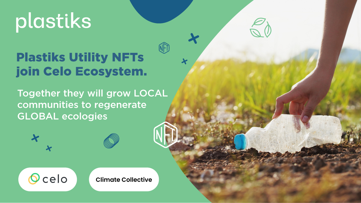 Plastiks_io's tweet photo. LUCKILY, it was NO April Fools' Joke.😆  
We are really joining the @CeloOrg Ecosystem and their @clim8collective!🎉

This will help us reach more companies and develop new ways to use NFTs in pursuit of a sustainable future.💚

T-2 days to #CeloConnect @BCNBlockchainWk🔜 https://t.co/ChFku6GB8j