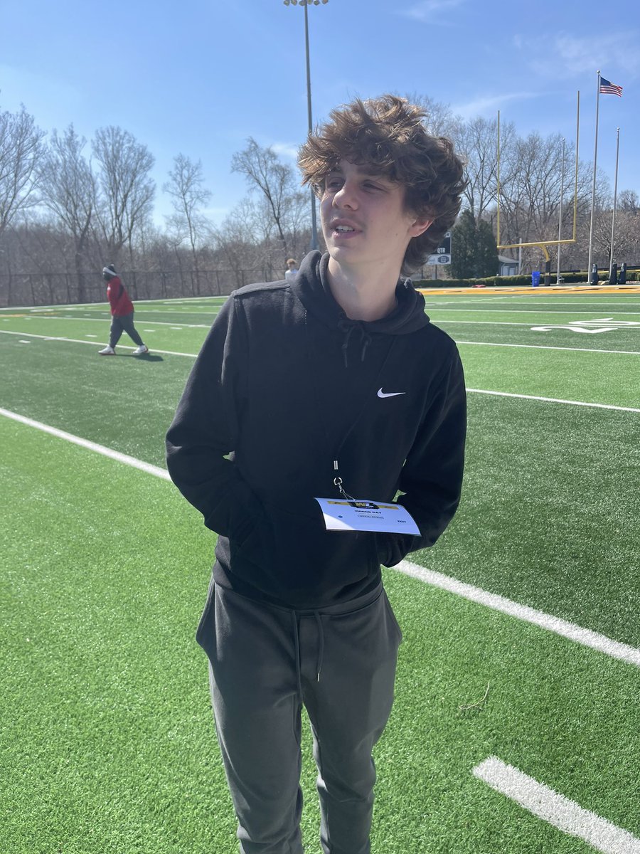 Junior invitation day at West Liberty. Thank you for the amazing welcome and program today for my son <a href="/johncullen33/">john cullen</a> @westlibertyu <a href="/coachmonte91/">jeff monteroso</a>