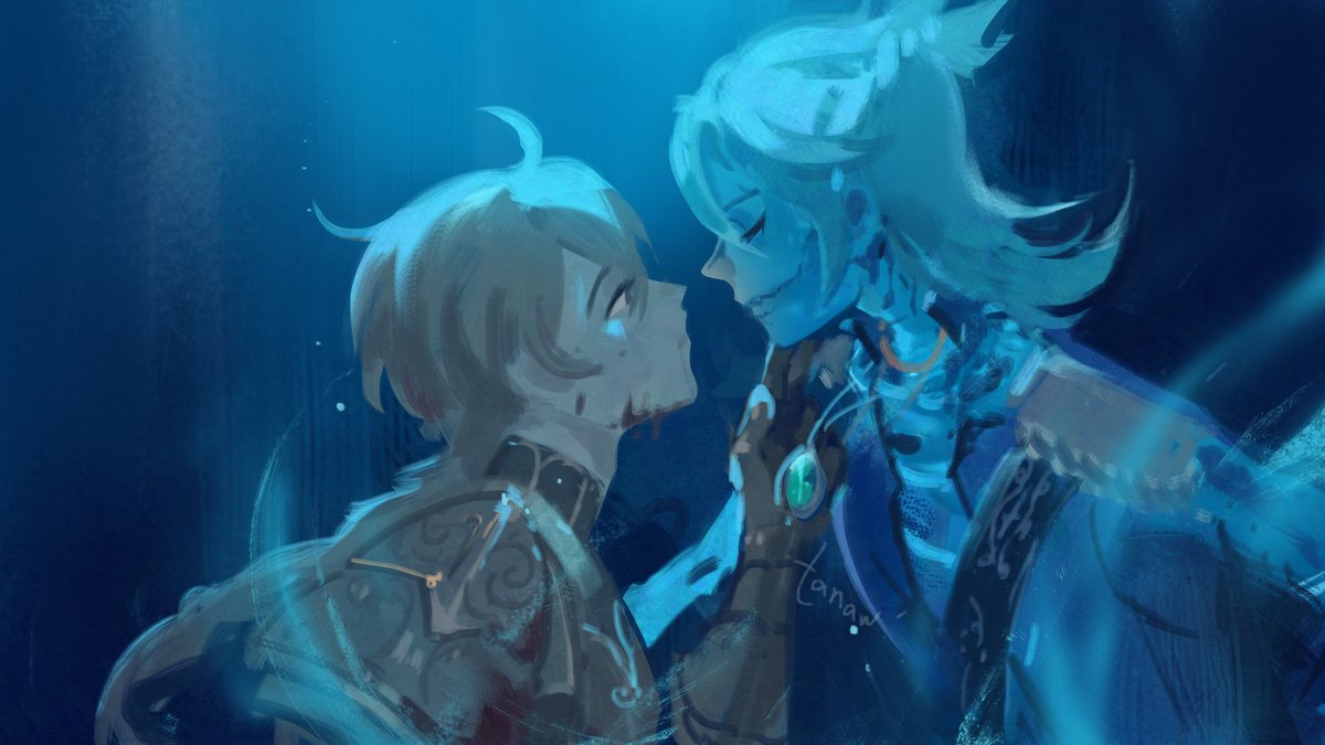 takawbird's tweet photo. more au draws !! https://t.co/kY6VcVP2JR
