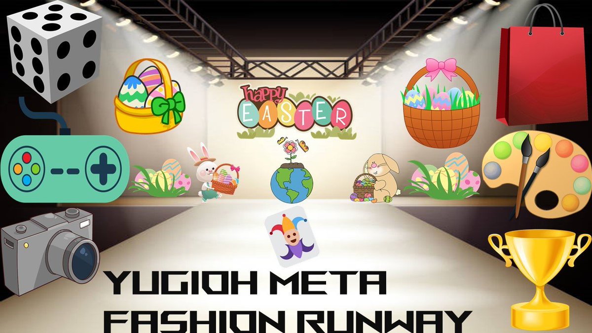 slileyR's tweet image. it's time for
YUGIOH META FASHION RUNWAY
(4/1/22 - 4/30/22)

reply with your own in any of the 7:
●#YugiohTCG decklists🎲
●#DuelLinks decklists🎮
●YGO fashion merch🛍
●YGO fanart🎨
●YGO video spotlights📷
●YGO achievements🏆
●#YugiohRushDuel decklists🃏

ready, set, go!🚦