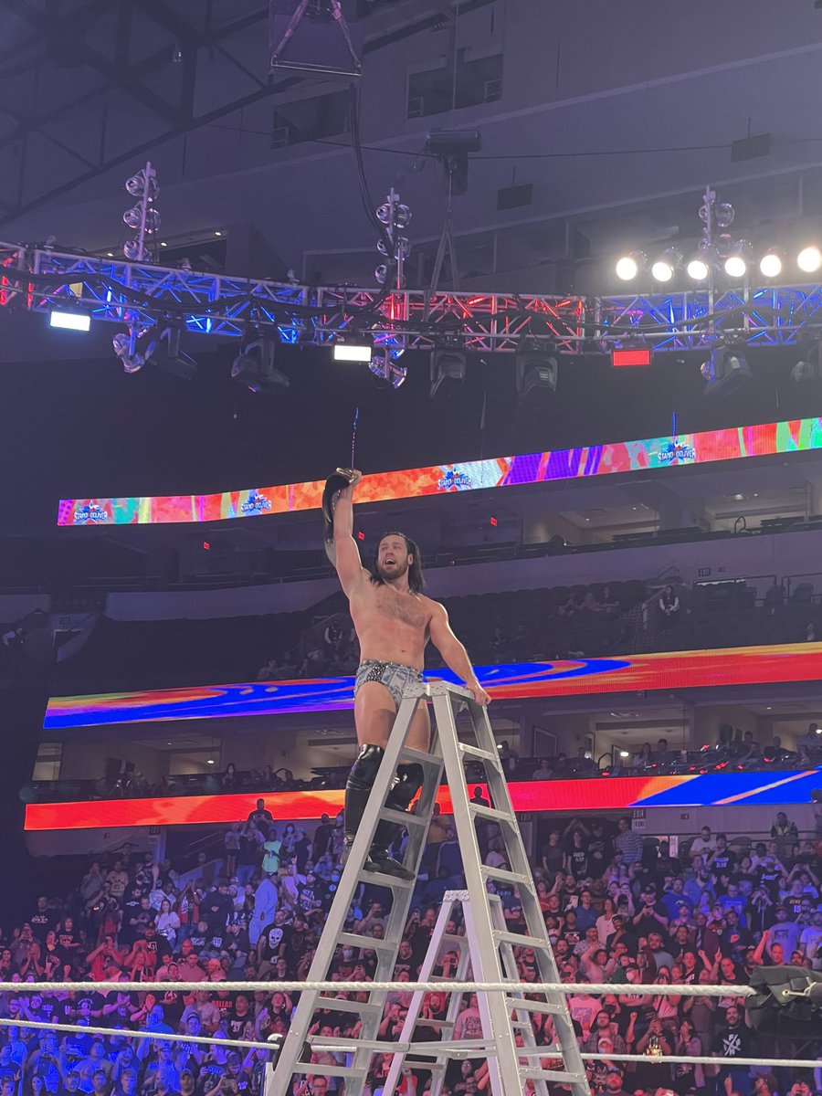 Proud is an understatement… @CGrimesWWE to the f’n moon!