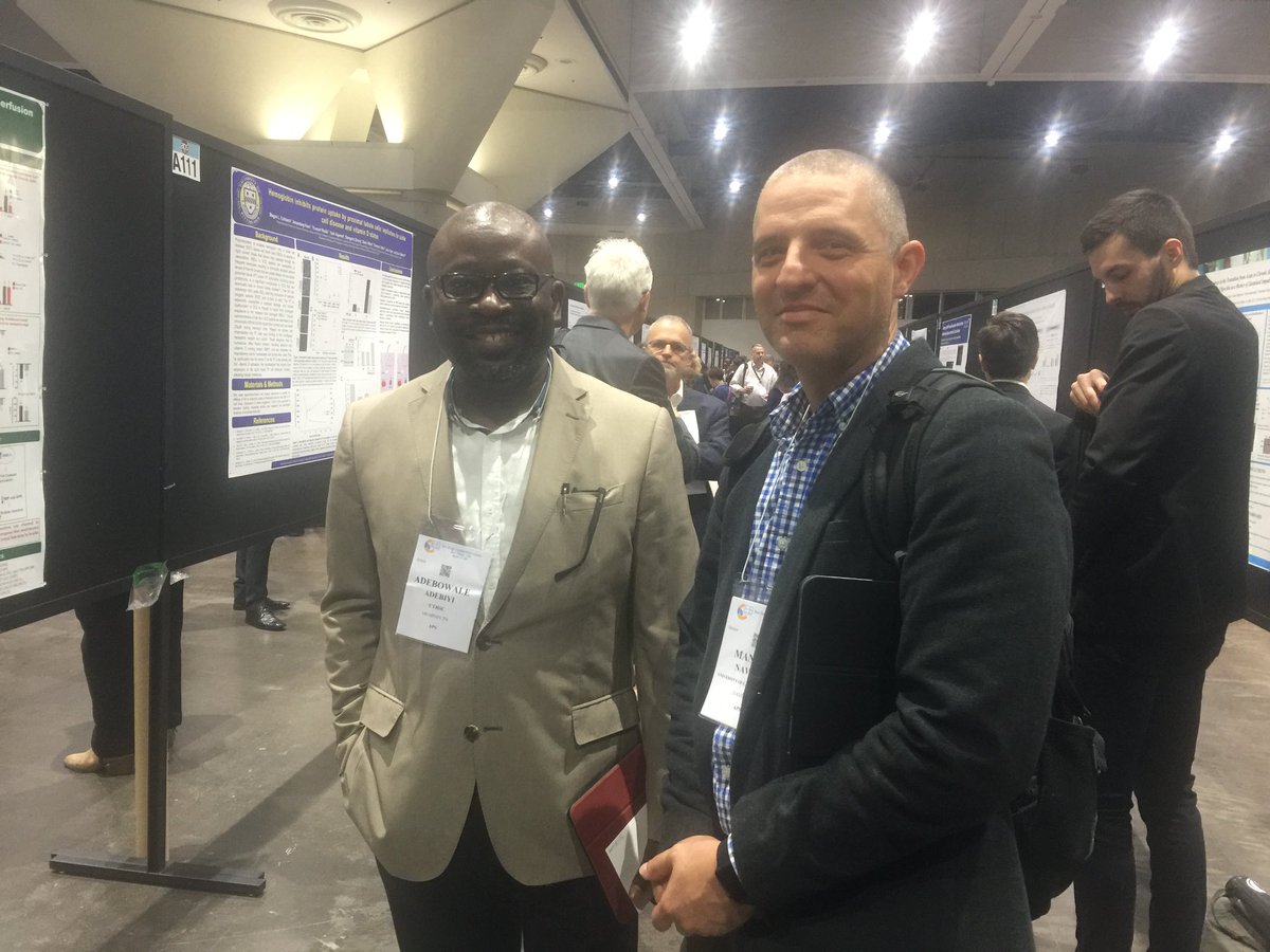 AnberithaT's tweet photo. About to start covering the #ExpBio posters. What are your interest? Of course I focus on #cardiovascular & #renal but I’m here for all the #groundbreaking #science #APSatEB | #ExpBioThrowback @APSPhysiology @AdePhd #microvascular #oxidativestress @UABCardiology @UTHSCResearch https://t.co/t6hV9LnUAW
