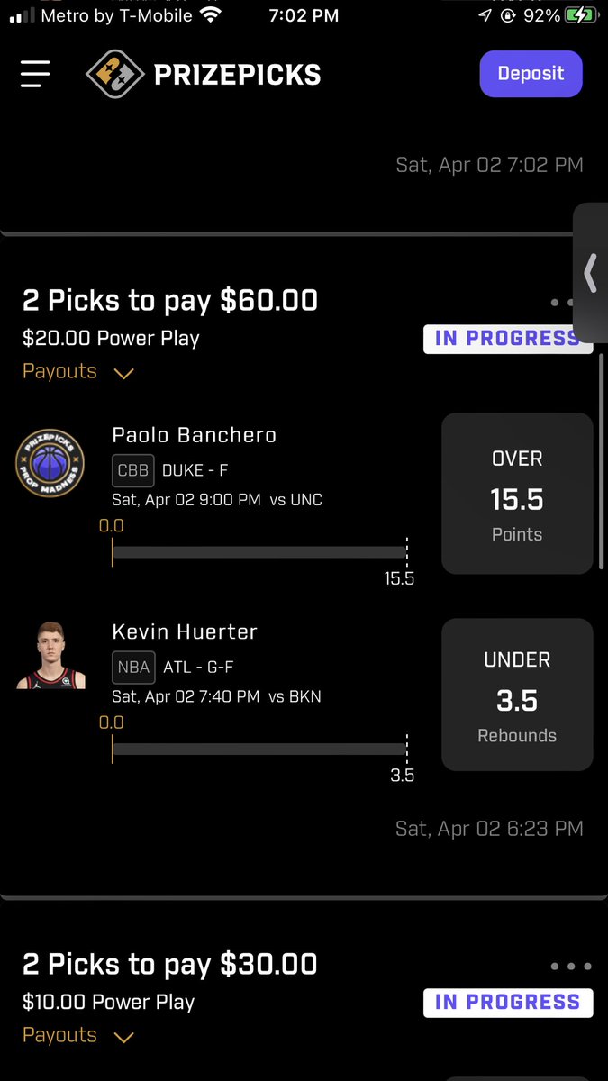 StAugBets's tweet image. CBB x NBA 2 player pick!!! Wild 👀👀
Tail at your own risk!!! 🟡🟡🟡

Check out my entries on @PrizePicks! #OnlyAtPrizePicks app.prizepicks.com/entry-share/a7…