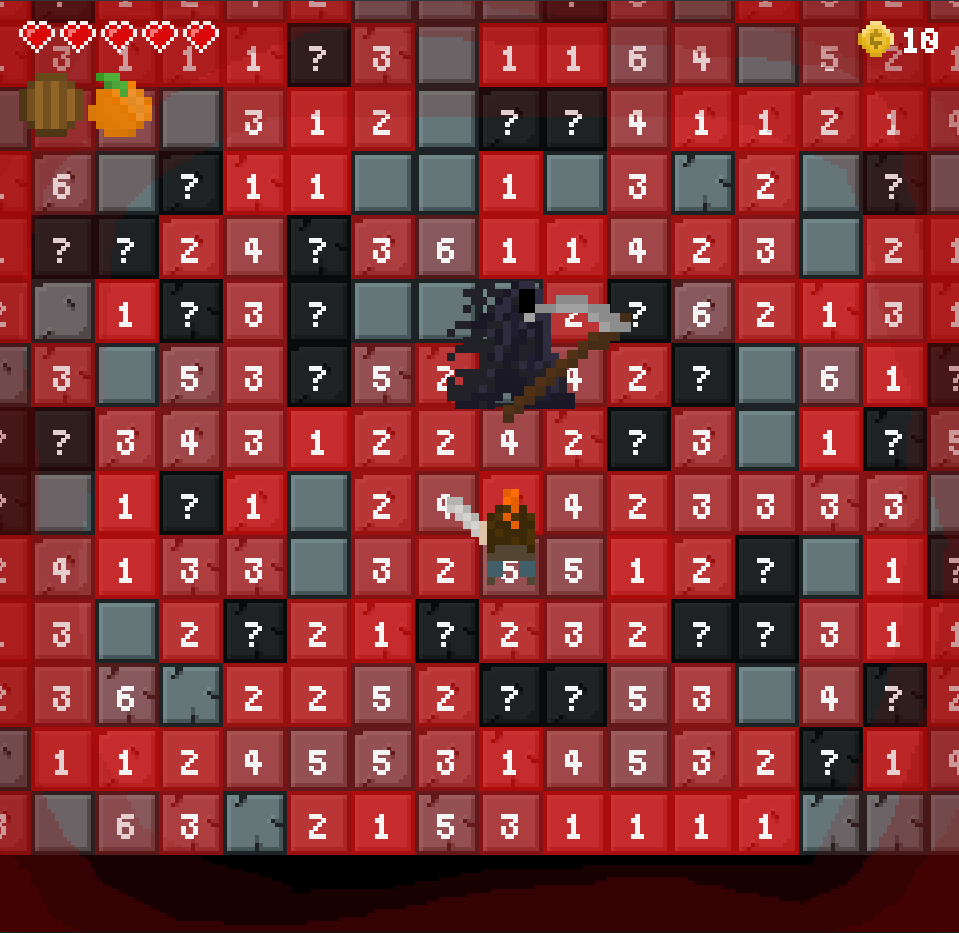 Sedlacek's tweet photo. Progress on my #roguelike game - Dungeon Escape - for #LDJam50. 

#LDJAM #LudumDare #GameDev #javaprogramming #GameJam https://t.co/CFzqleS15k