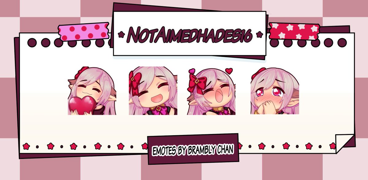 Thanks for the commission <a href="/NotAimedhades16/">Hades 🔞</a> 💕
#commissionsopen  #Commission #illustration #digitalart #digitalartwork #AnimeArt  #YCH #BramblyArt #emotes