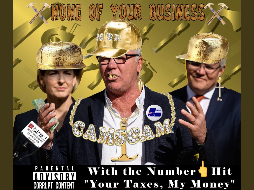 Igh0108's tweet photo. #CamScam was just another wasteful use of taxpayers money by #ScottMorrison 😡
#auspol #insiders #skynews #9news #7NEWS https://t.co/6pGmXSLrPp