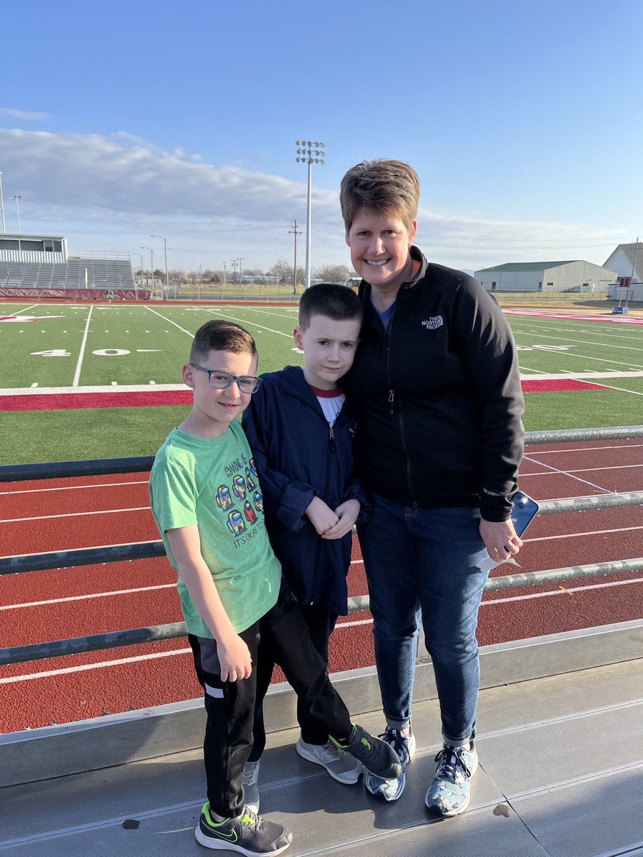 MrSmith_AP_BHS's tweet photo. My son Dake proudly represented the Bartlesville Bruins today at his first local Special Olympics.  We are so proud of him and all of the other athletes who participated today!  Thank you to all of the adults, coaches and student-athletes who volunteered today! #bvillebruWIN https://t.co/JzoY5HWw4L