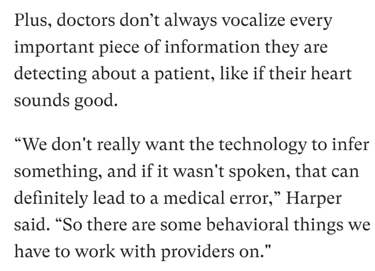 EinsteinsAttic's tweet photo. 4) Classic #technosolutionism! Tech companies requiring doctors to retrain / change their behaviour to make up for the #deficiencies of their shonky IT. Also, has no-one thought how making humans act for the benefit of #robots will #depersonalise doctor-patient #communication? https://t.co/33N5LPsrwN