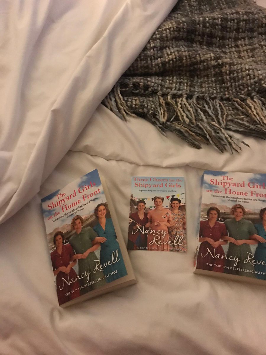 When your mam was so happy to meet the author @arevellwalton of #shipyardgirlsbooks to get the last book signed, but gets home feet up &amp; cuppa to find she's bought the wrong book, already has it in her collection Nancy Revell she's gutted! Least she has the bookmark ready!